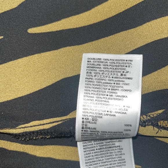 Banana Republic Button Down Utility Dress Shirt size 4 - Picture 11 of 12